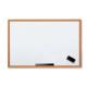 Pin Wood Framed Dry Erase Board For Classroom SGS Certification
