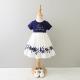 Summer Children'S Clothing Girls Summer Flower Embroidery Dress