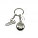 Assorted Trendy Metal Keychain with Durable Oil Filled Logo for Everyday Use