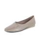 S512 New Spring And Autumn Fashion Single Shoes Square Toe Mules Soft And Breathable Leather Women'S Shoes Wholesale