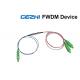 3 Port FWDM Filter CWDM Mux Demux Pass 1490nm Reflect 1310 / 1550nm