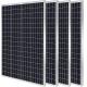 100W 12V 9BB Photovoltaic Balcony Solar Panels For RV Motorhomes Marine Boat