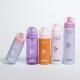 Custom Logo Clear Plastic Spray Bottles 80ml 100ml 120ml Cosmetic Fine Mist Spray Bottle