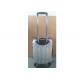 Three Pcs Aluminum Trolley 4 Wheel Suitcase Oxford Cloth With One Main Zipper