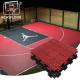 34*34cm Outdoor Basketball Court Mat Slip Resistant PP Interlocking Tiles