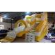 Outside Games Inflatable Floating Water Slide For Fun