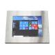 High Precision Stainless Steel Panel PC / Waterproof Touch Panel 64G SSD Hard Disk