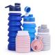 Eco Friendly Collapsible Sport Silicone Portable Foldable Water Bottle Non Toxic