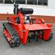 1200mm Remote Control Slope Mower Tractor , Garden Field Flail Lawn Mower