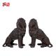 Custom Print Method Life-Size Bronze Lion Sculpture for Large Spaces and Custom Sizes