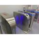 Face Recognition Infrared Thermoter Automatic System Turnstile 30 Degree Filed View