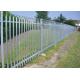 Galvanized Angle Bar Steel Palisade Fence For Security D Pale