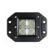 CE ATV UTV 12W Spot Beam Led Lights Flush Mount Shockproof