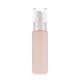 60ml 2 Oz Pink Soft Touch Lotion Bottle Matte Finish With Clear Over Cap