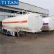 Carbon Steel 45000 Liters Fuel Tank Semi Trailer Truck for Ghana