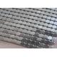 Stainless Steel Oilproof 7mm Metal Sequin Fabric Exterior And Interior