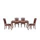 161x96x77cm Marble Hotel Modern Minimalist Dining Table