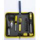 21 pcs mini tool set ,with pliers/screwdrivers bits/sockets