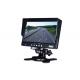 2 Channel Video Input BUS Camera System , Car Rearview Monitor Parking Sensor Video 1024x600