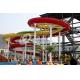Large durable Custom Water Slides / playground water play equipment