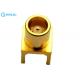 Brass body Application  MCX Female PCB Board Straight RF Connector Adapter