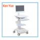 Integrated Moving medical computer cart Patient Check ABS Plastic