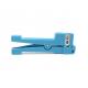 Blue Fiber Optic Stripper 45-163 Coaxial Stripper for Indoor Cable Stripping Solutions