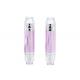 15ml Double Ended Airless Pump Bottles Round Shape Skincare Cosmetic Packaging