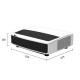 Smart Ultra Short Throw DLP And LCD Projector 3000 Lumens 1920x1200