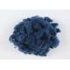 Indigo - Blue Colored Recycled Polyester Staple Fiber Abrasion - Resistant 3D*32MM