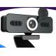 C600 QHD1440P High Resolution Usb Webcam 4K Built In Mic Filllight And Speaker