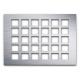 0.2–0.75 Square Hole Perforated Metal , Square Hole Perforated Metal Popular Design