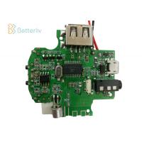 ODM Wireless Bluetooth Module PCB Black Solder Mask With SMT Service