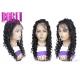 Pre Plucked Full Lace Human Wigs Brazilian With Baby Hair In HD Lace Deep Wave