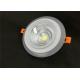 18W+4W COB Led Downlight White Round Step With Isolated Driver AC 85-265V