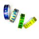 Customization Laser Glitter Wristband Event Concert Festival Neon Rainbow Laser Shiny Laser Promotional Paper Wristband