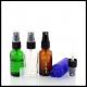 30ml Essential Oil Glass Dropper Bottle With Green / Clear / Amber / Blue Color