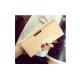 2016 summer sweet new Slim simple long section clutch wallet Ms. Lingge patent leather