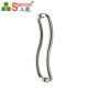 SS201 SS304 Stainless Steel Door Handles Office Building Hardware 25Mm OD