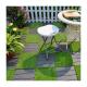 300x300x22/25mm Size Interlocking Decking Tiles with Wood-Plastic Composite