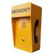 Robust Housing Yellow SIP Call Box IP67 Watertight VoIP Emergency Call Box 