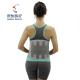 Waist trainer S-XL size waist shaper grey color with three pads