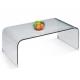 hot sell bent glass coffee table xyct-004