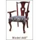 Gelaimei Stardard Size Solid Wood Arm Chair Customized Classical Design