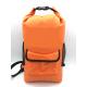 Eco Friendly Lightweight Dry Bag Orange , Waterproof Storage Bags For Boats