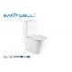 Two Piece Rimless Close Coupled Toilet For Bathroom With European Style
