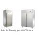 Commercial Grade Refrigerator Freezer 400mm × 600mm Bakery Refrigeration Equipment
