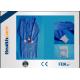 SMS Sterile Disposable Surgical Gowns , Disposable Theatre Gowns Anti - Blood S