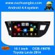 Ouchuangbo car multi media pure android 4.4 for Toyota Levin 2014 support gps navi AUX  USB