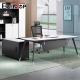 Modern Wood Office Desk Managers Desk Computer Desk Industrial Style